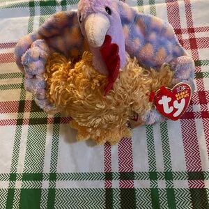 TY Beanie Baby - TOMMY the Turkey 5"...with  Tags